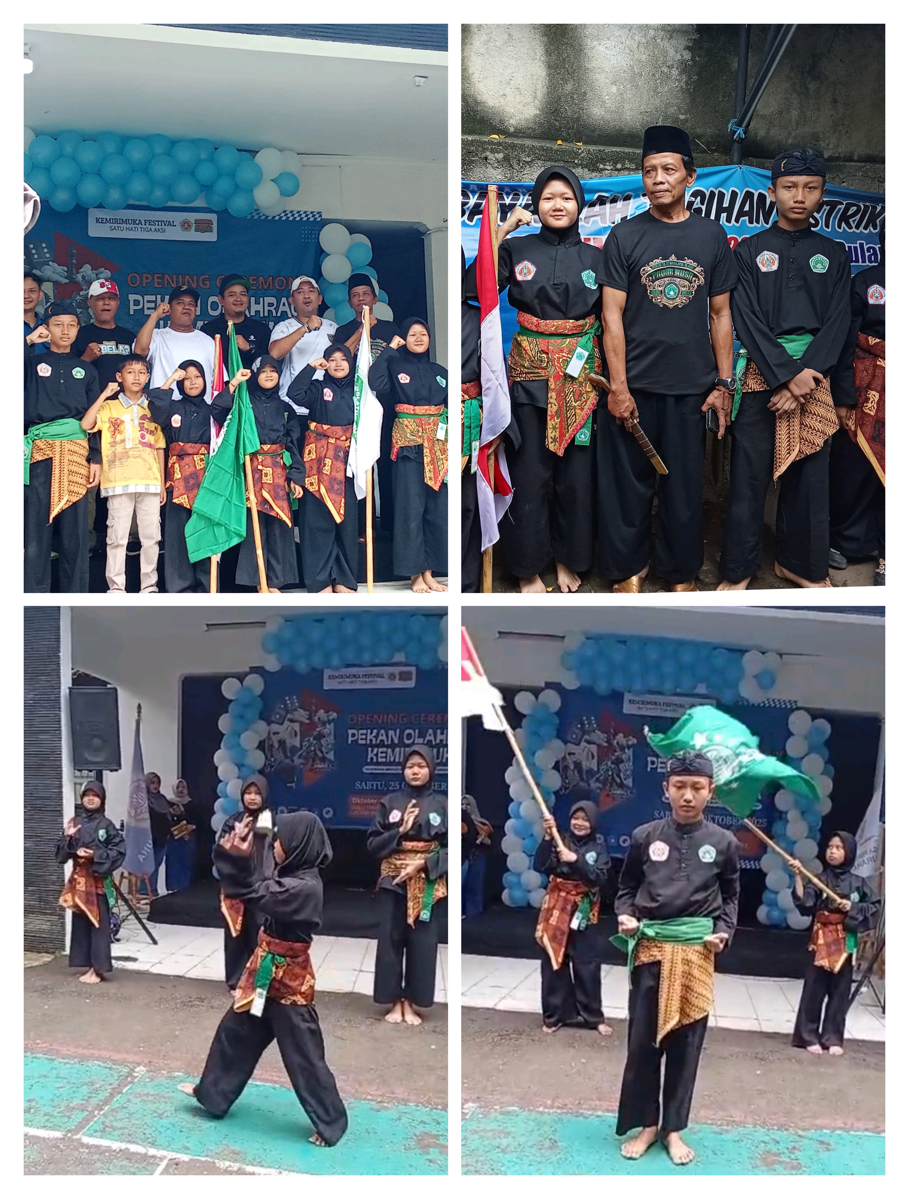 Penampilan Pagarnusa dalam acara Kemirimuka Festival