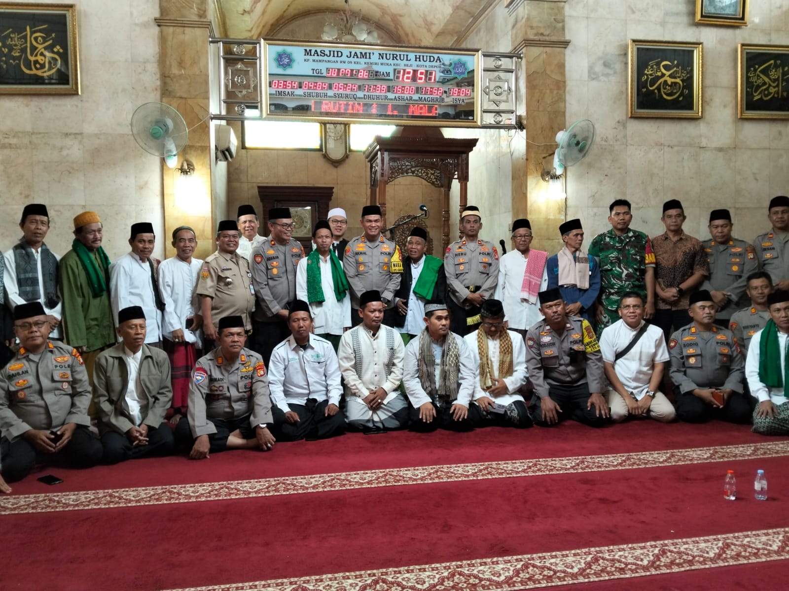 Jumat Curhat Kapolres metro Depok