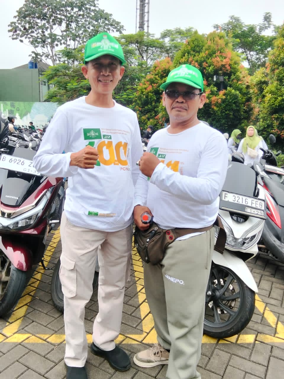 Silaturahmi Tanfidziyah dengan Lurah Mekarsari